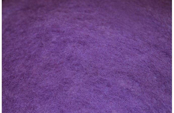 Lavendel Kardierte Wolle