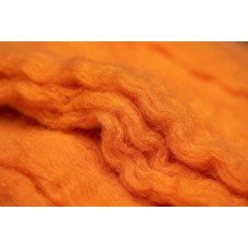 Filzwolle Karottenorange – Kardierte Wolle Filzwolle Karottenorange – Kardierte Wolle